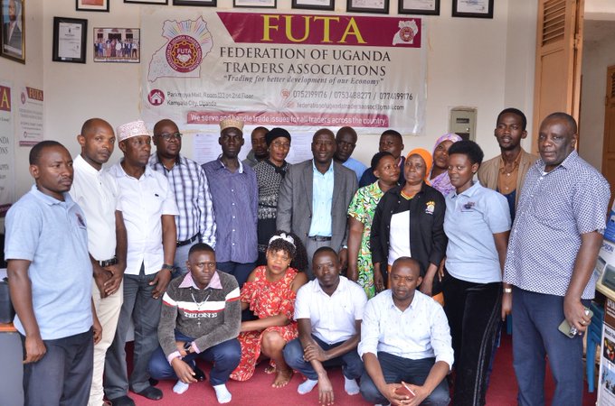 FUTA officials at Park Mpya Mall, Kampala